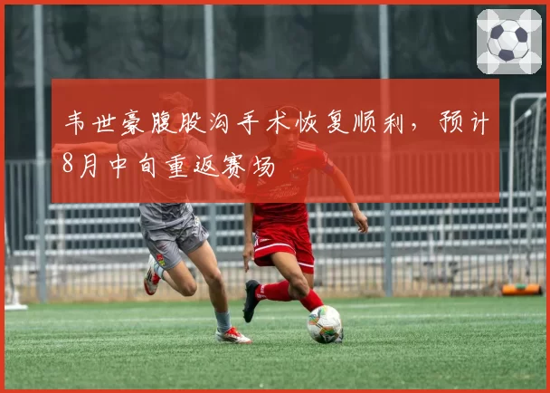 韦世豪腹股沟手术恢复顺利，预计8月中旬重返赛场