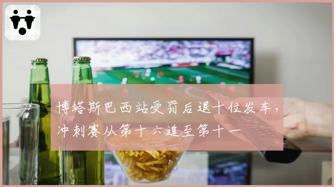 博塔斯巴西站受罚后退十位发车，冲刺赛从第十六追至第十一